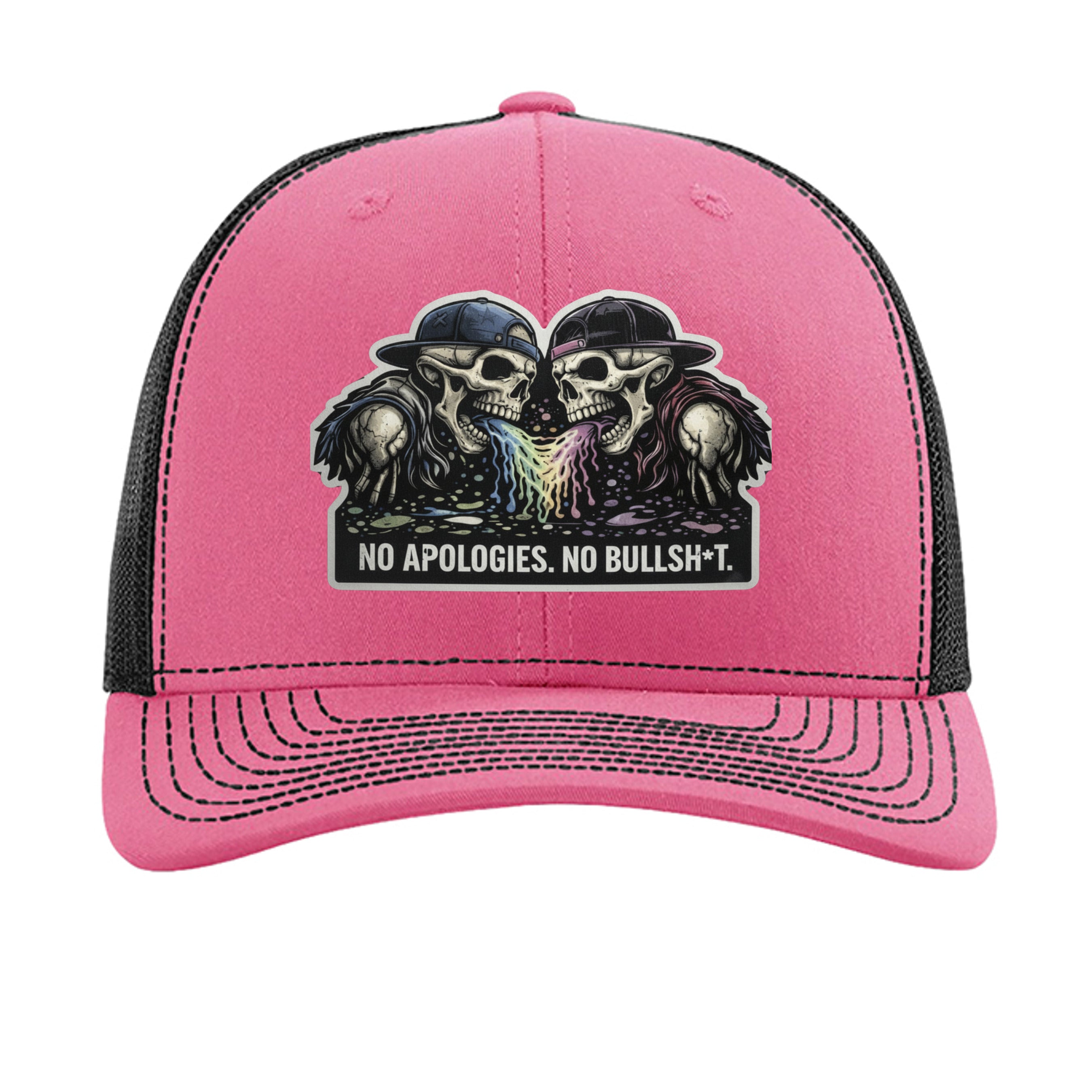 Hot Pink/ Black - 112 - FRONT