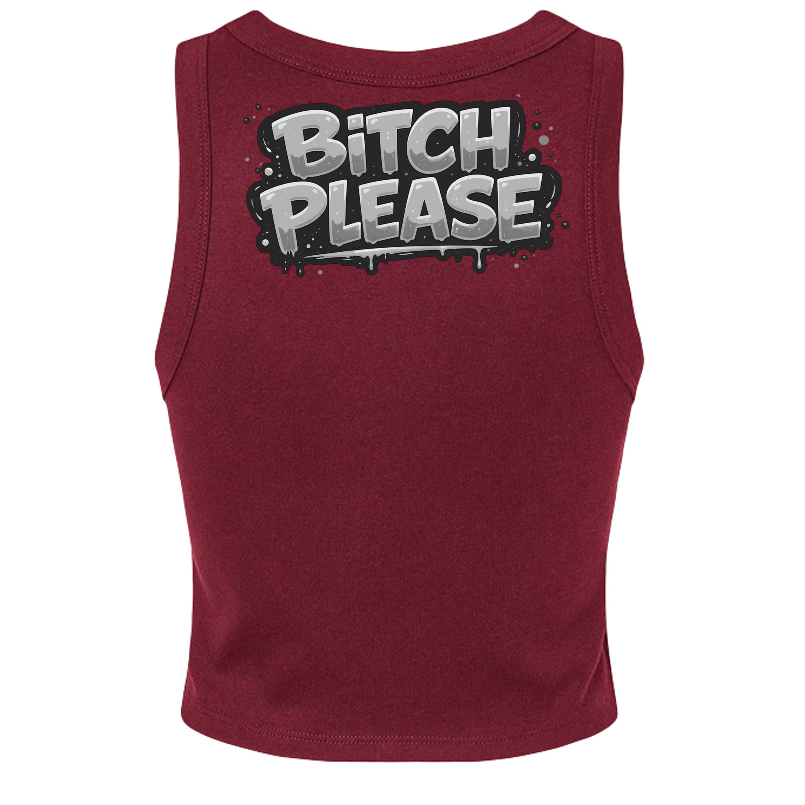 Solid Maroon Blend - 1019 - BACK
