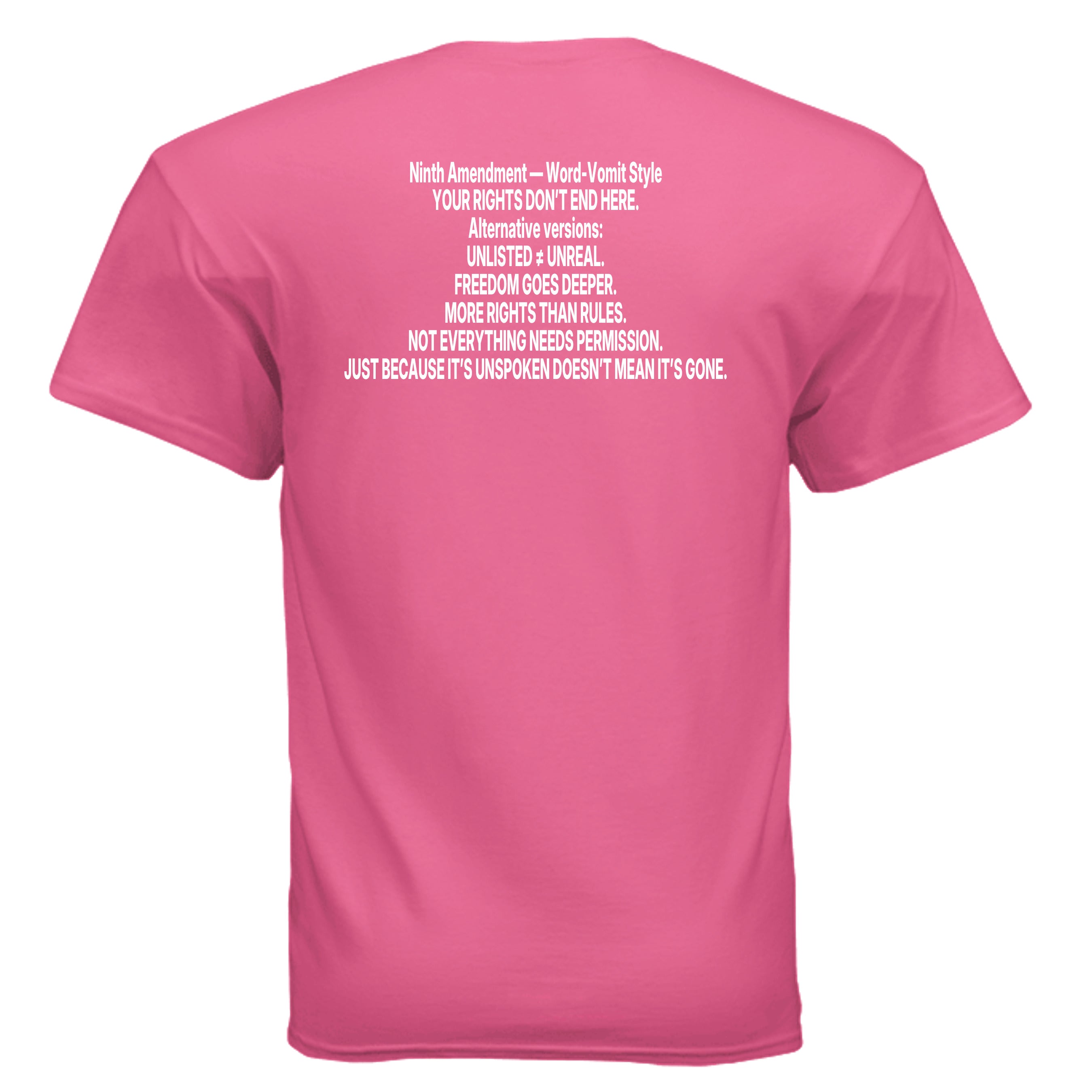 SAFETY PINK - G500 - BACK