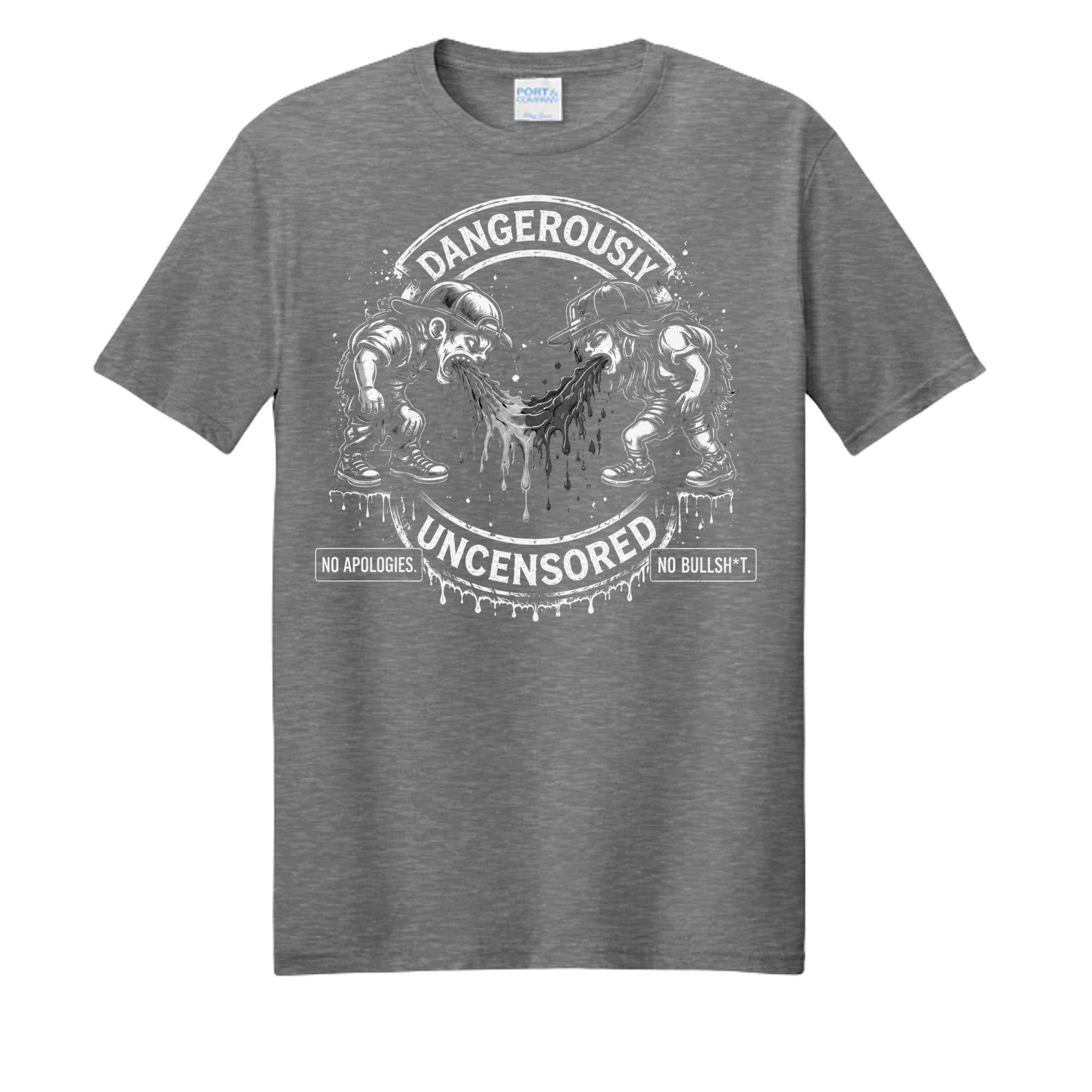 Graphite Heather - PC455 - FRONT