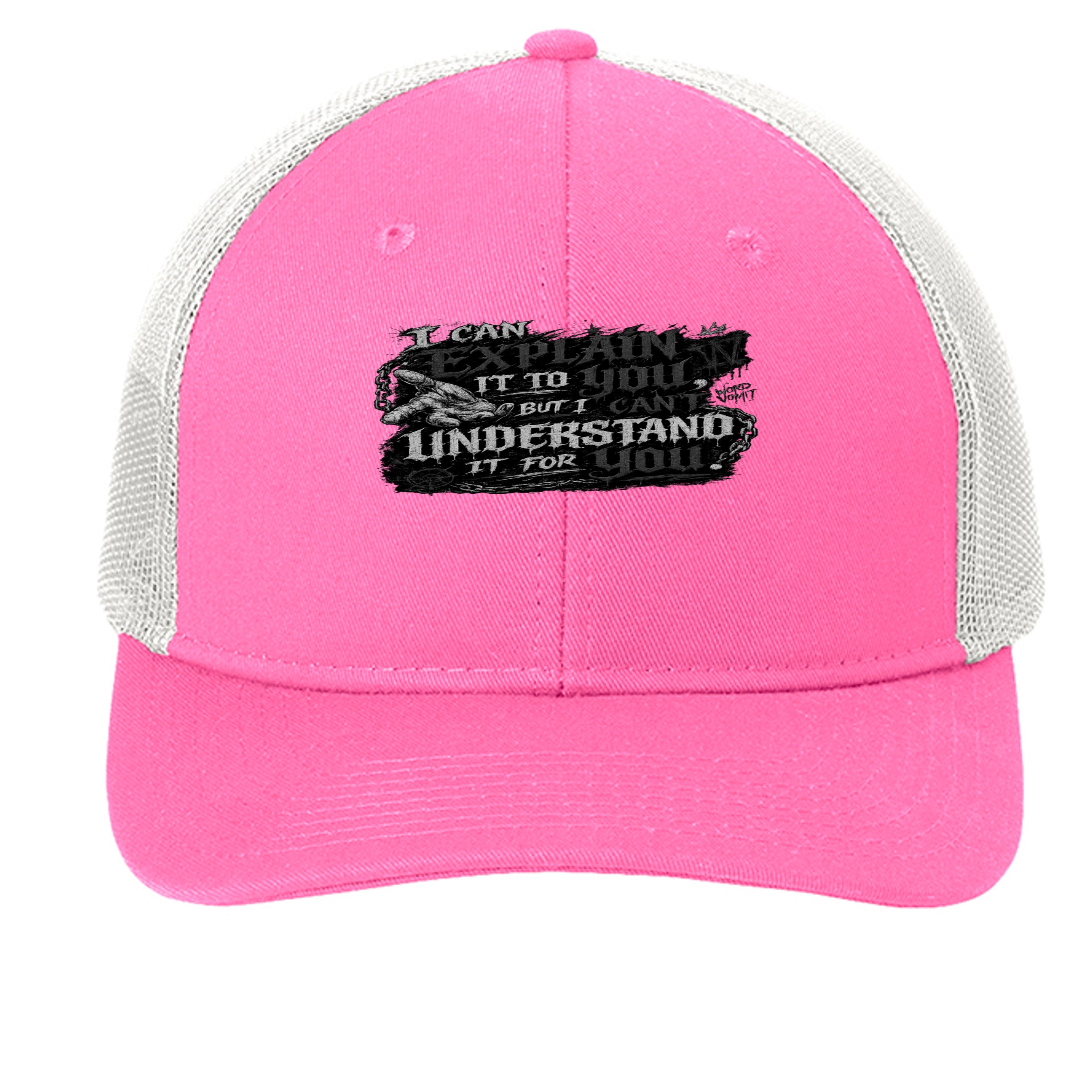 True Pink/ White - C402 - FRONT