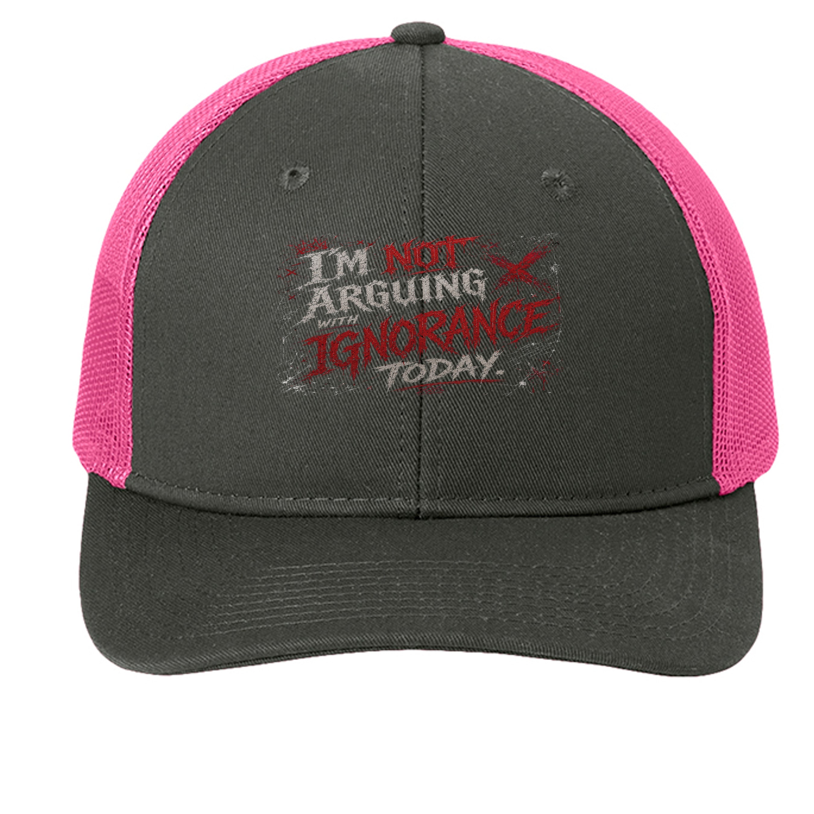 Grey Steel/ Neon Pink - C402 - FRONT