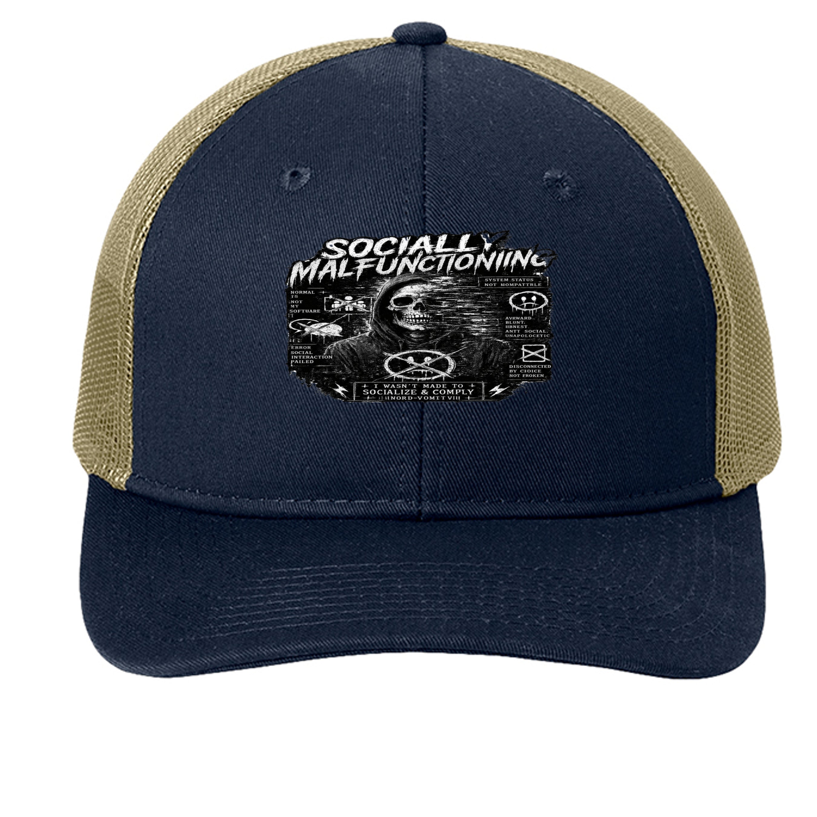 Rich Navy/ True Khaki - C402 - FRONT