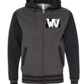 Charcoal Heather/ Black - IND45UVZ - FRONT