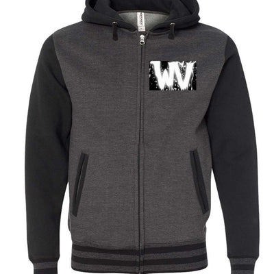 Charcoal Heather/ Black - IND45UVZ - FRONT