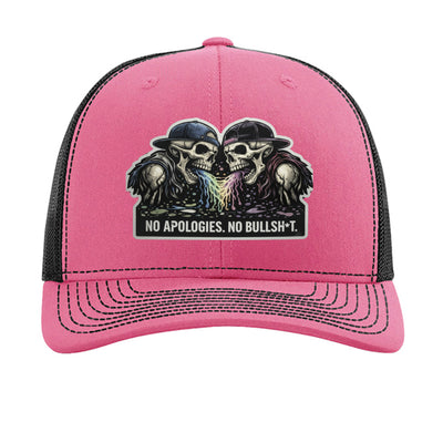 Hot Pink/ Black - 112 - FRONT
