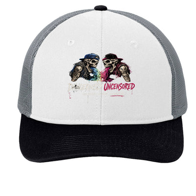 White/ Black/ Gusty Grey - C402 - FRONT