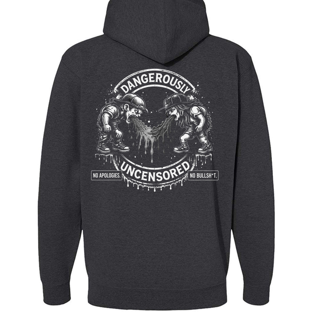 Charcoal Heather - IND4000Z - BACK