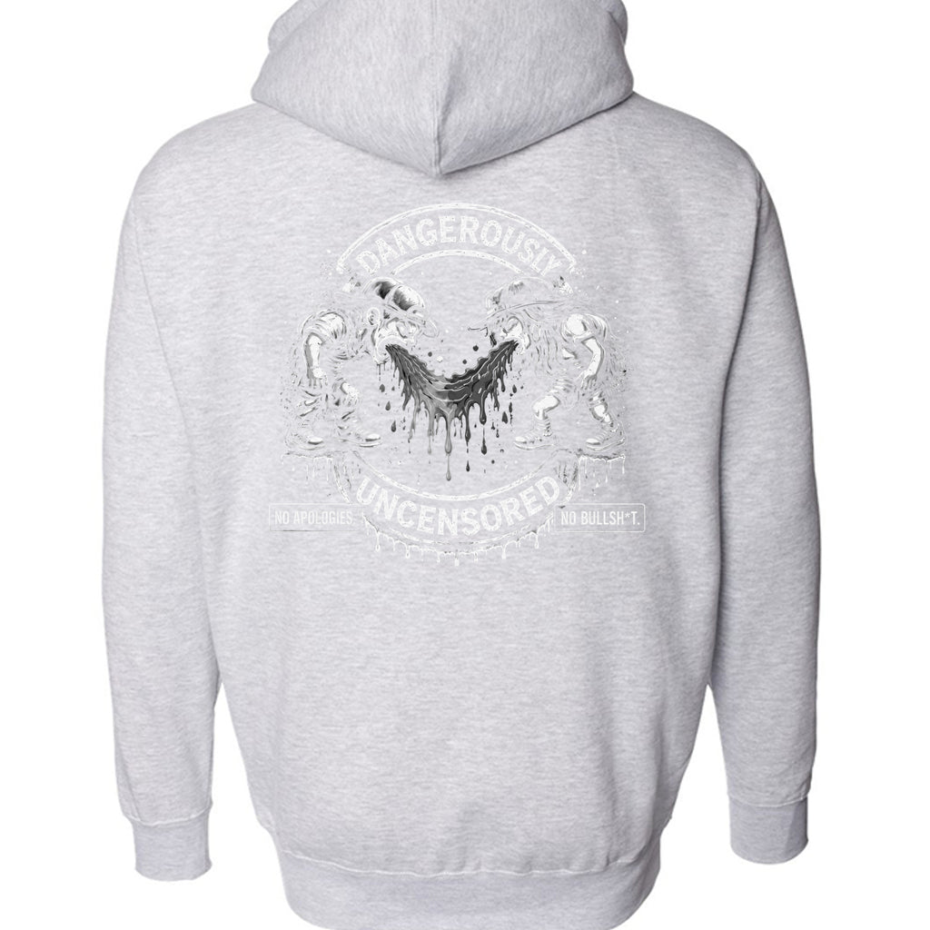 Grey Heather - IND4000Z - BACK