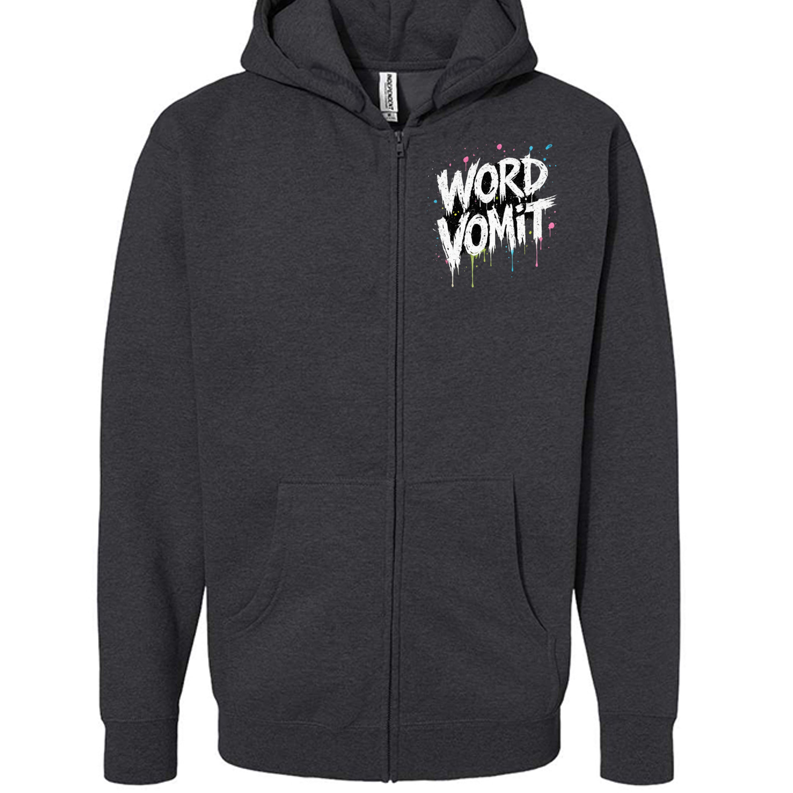 Charcoal Heather - IND4000Z - FRONT