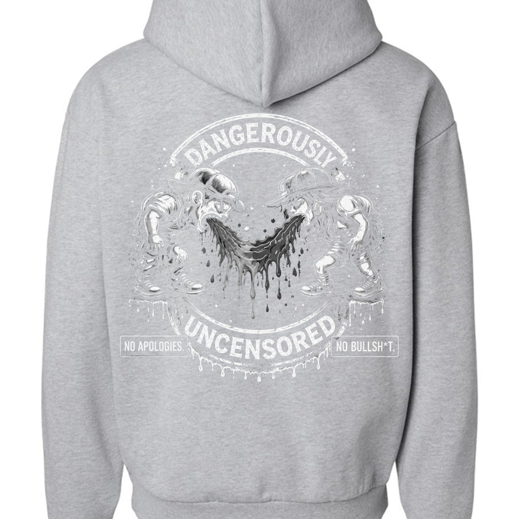 Grey Heather - IND420XD - BACK