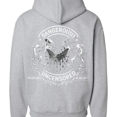 Grey Heather - IND420XD - BACK