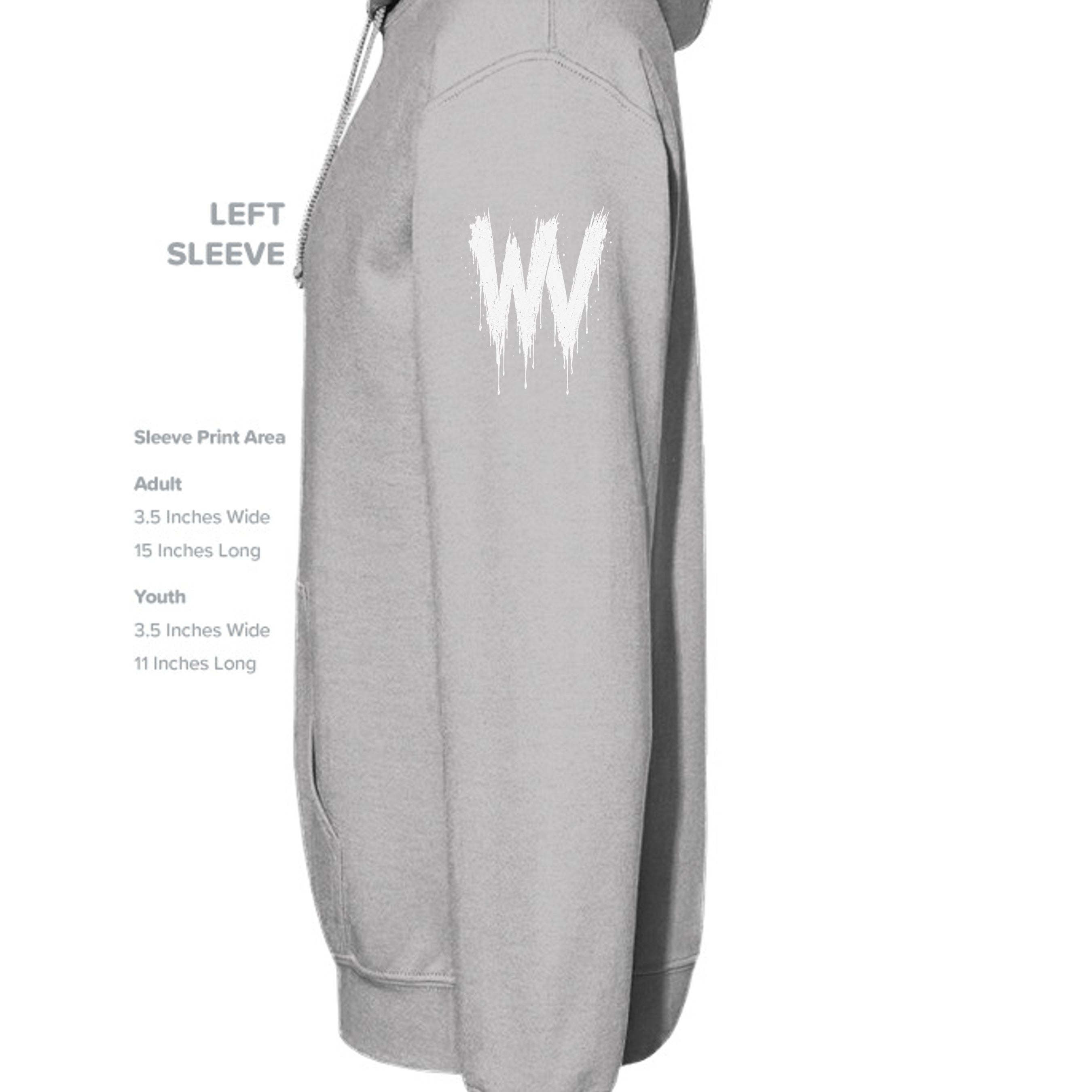 Grey Heather - IND420XD - SLEEVE_LEFT