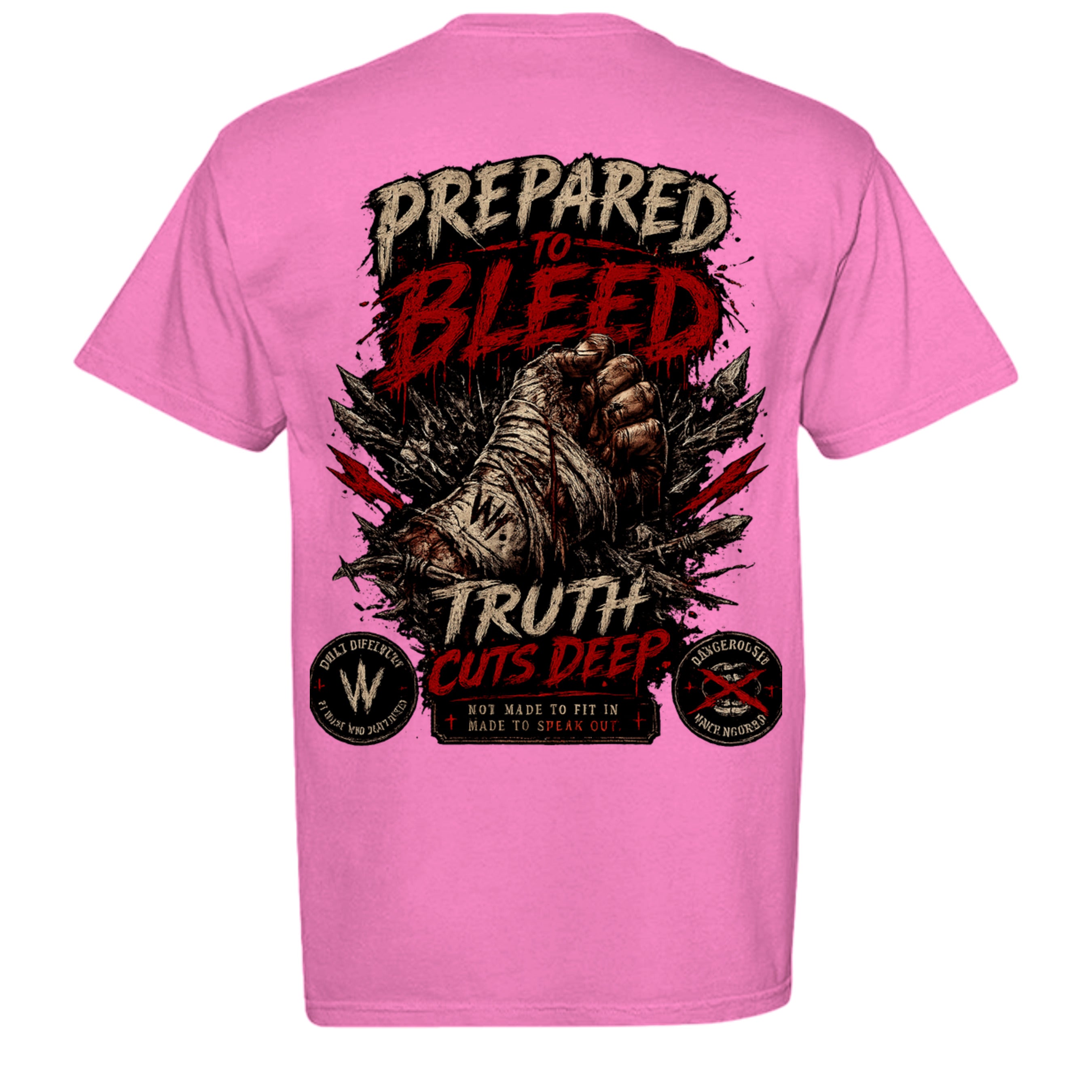 NEON PINK - C1717 - BACK