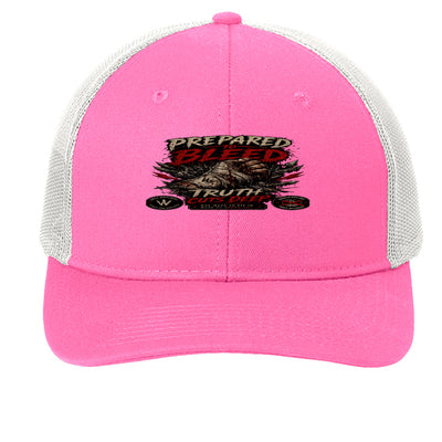True Pink/ White - C402 - FRONT