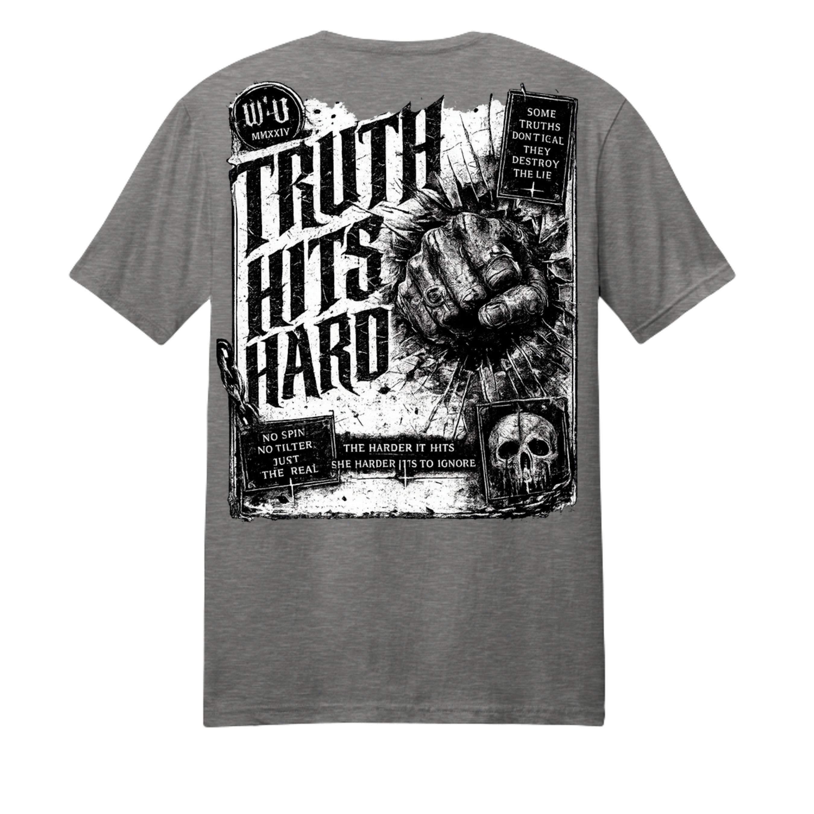 Graphite Heather - PC455 - BACK