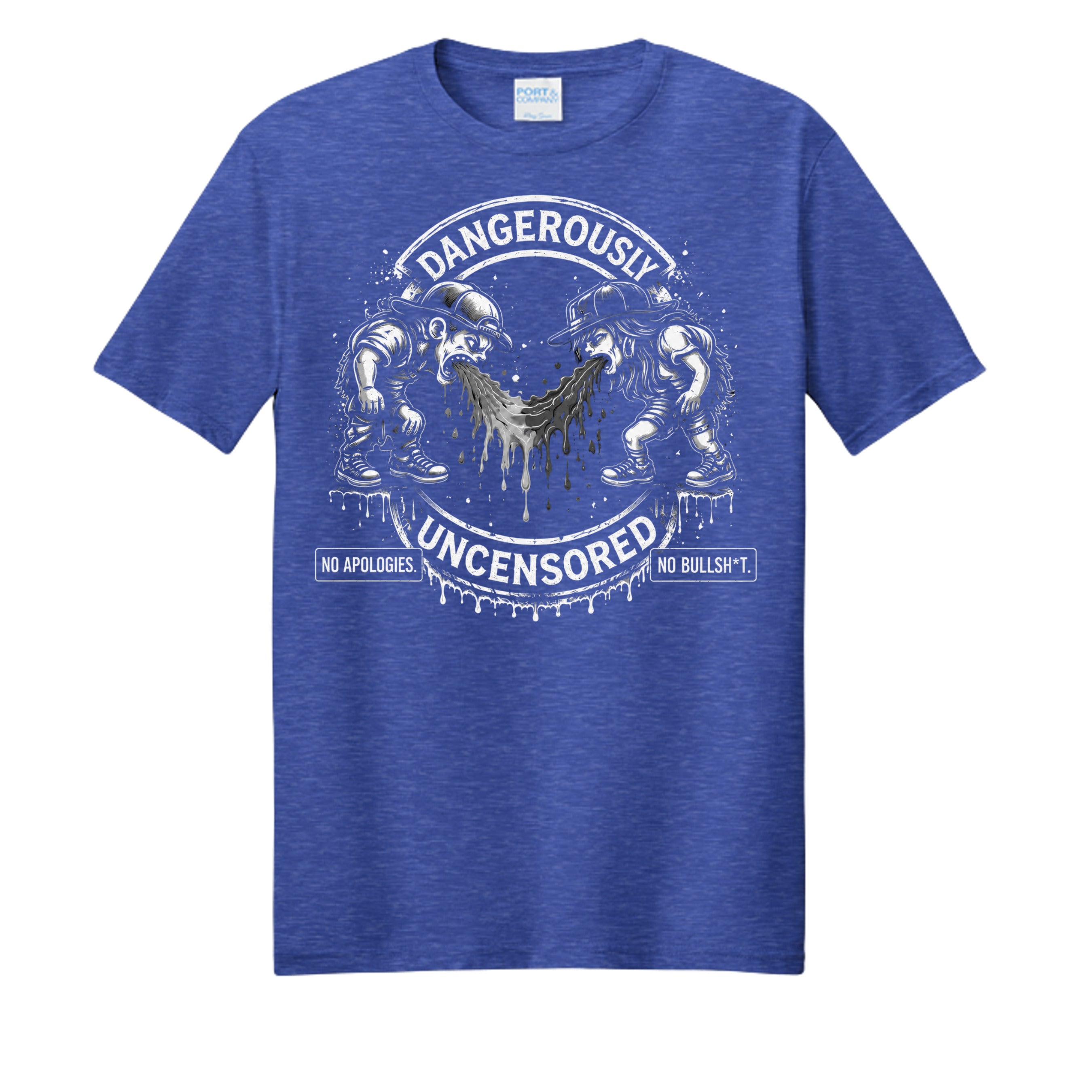 True Royal Heather - PC455 - FRONT