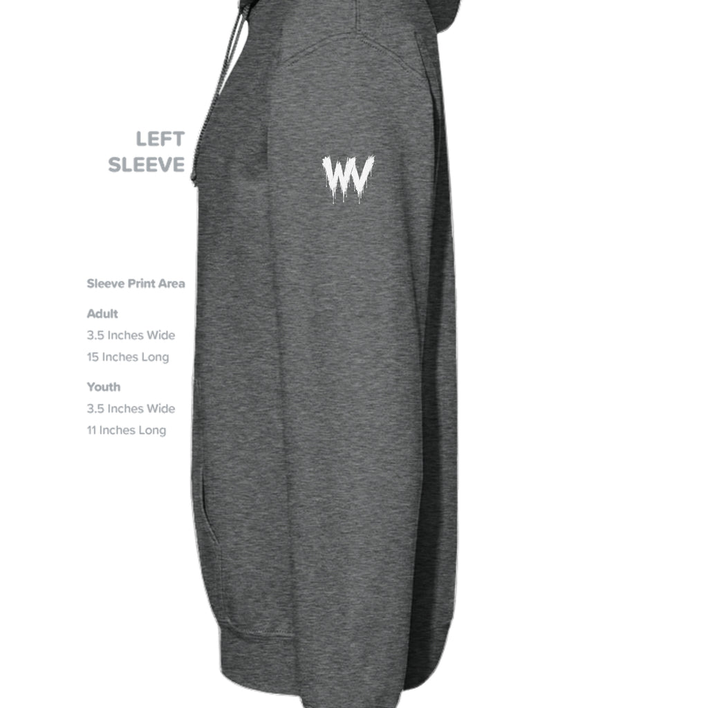 Charcoal Heather - IND4000 - SLEEVE_LEFT