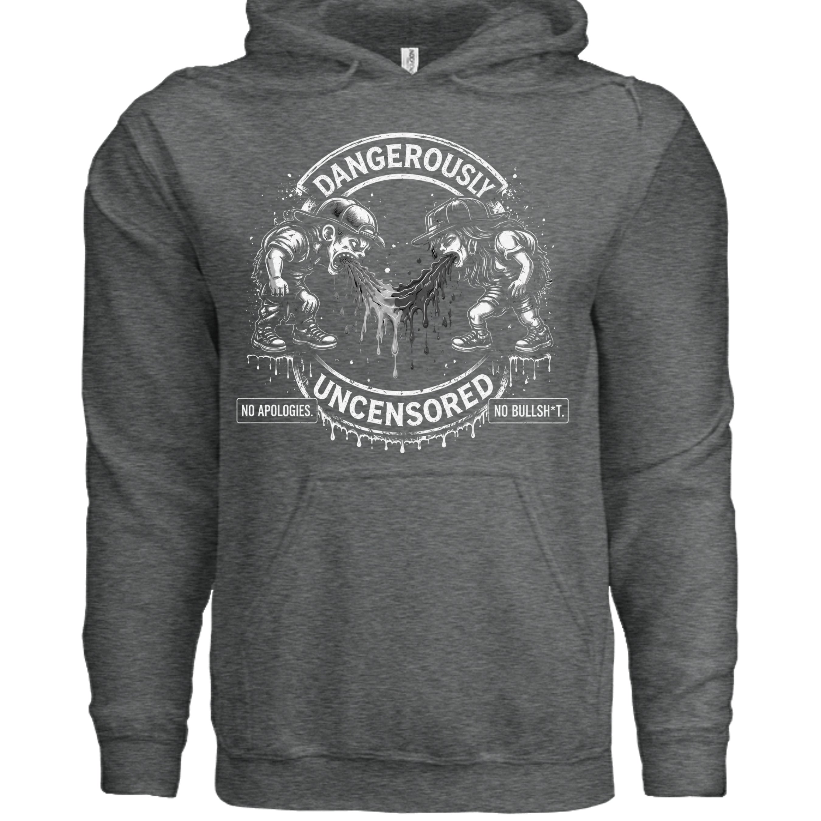 Charcoal Heather - IND4000 - FRONT