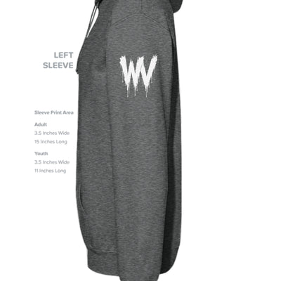 Charcoal Heather - IND4000 - SLEEVE_LEFT