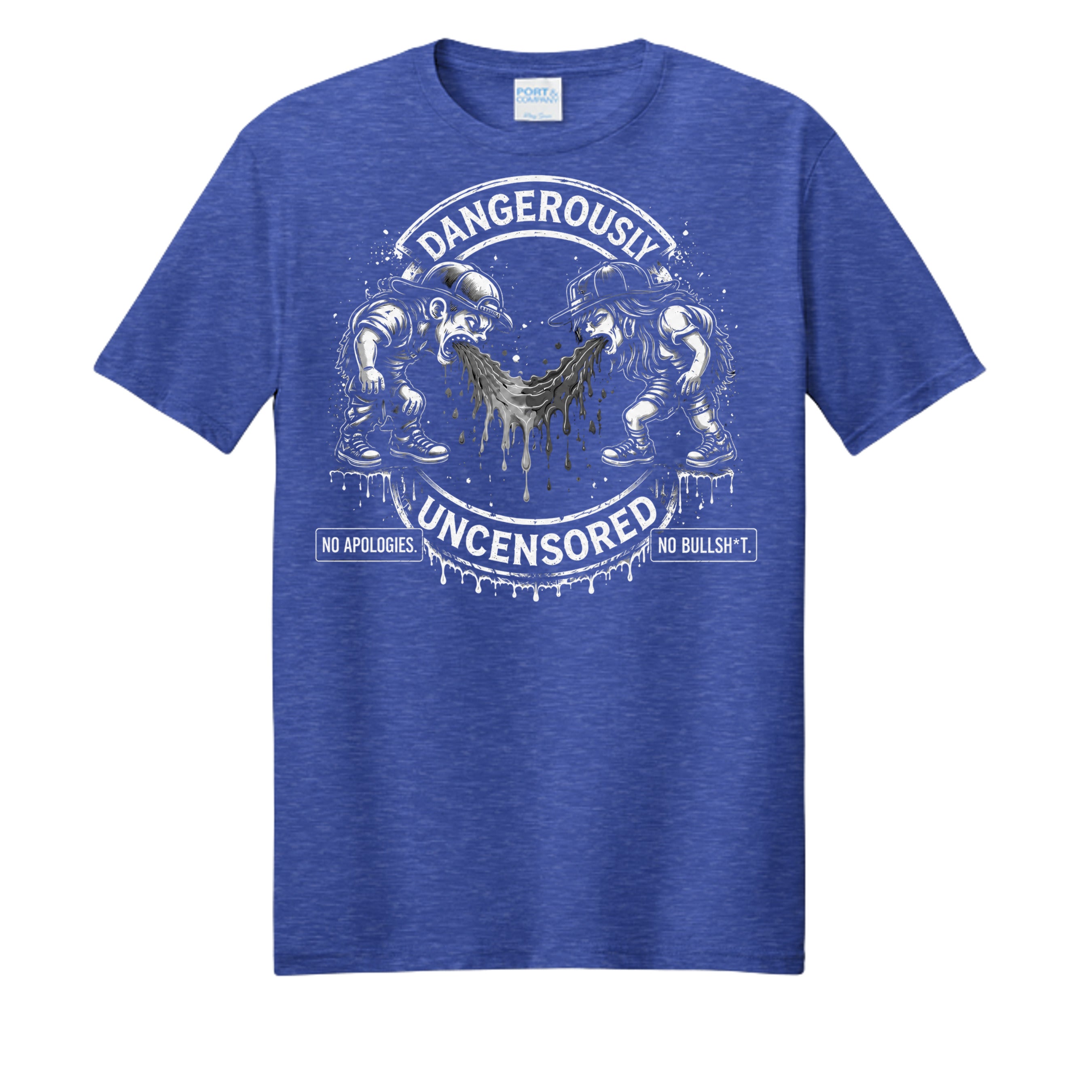 True Royal Heather - PC455 - FRONT