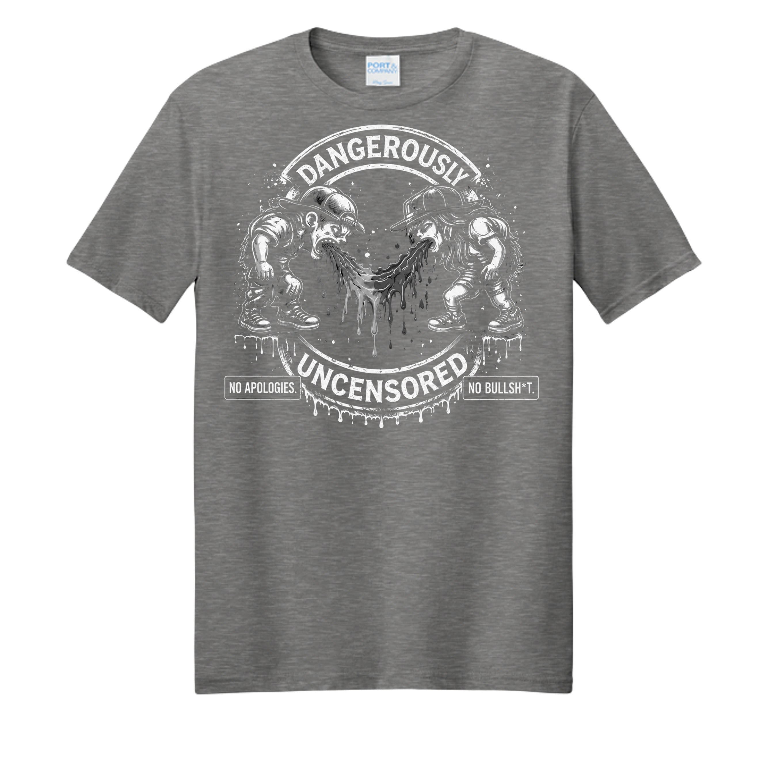 Graphite Heather - PC455 - FRONT