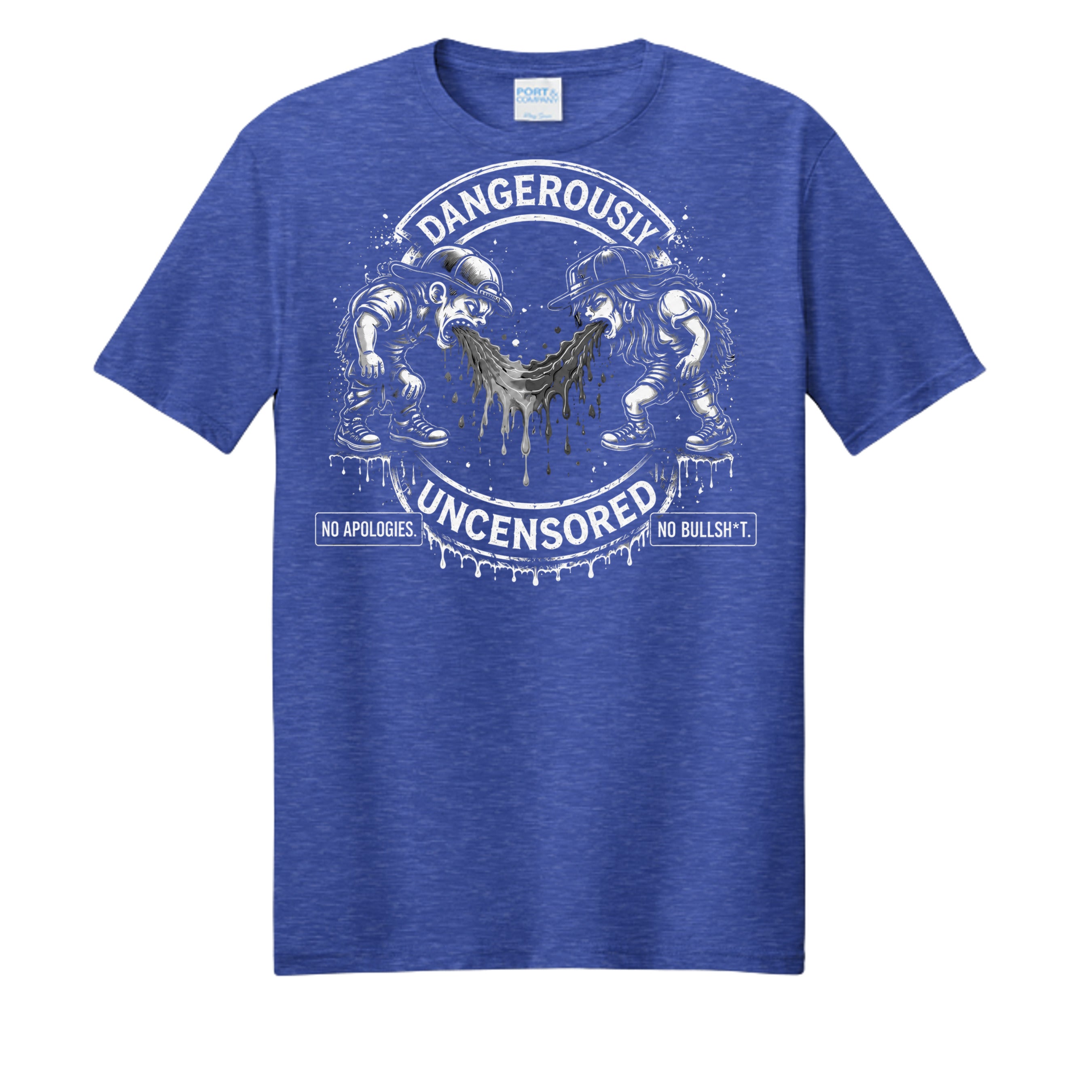True Royal Heather - PC455 - FRONT
