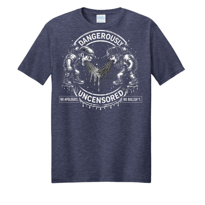 Team Navy Heather - PC455 - FRONT