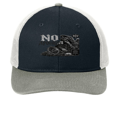 Rich Navy/ Heather Grey/ White - C402 - FRONT