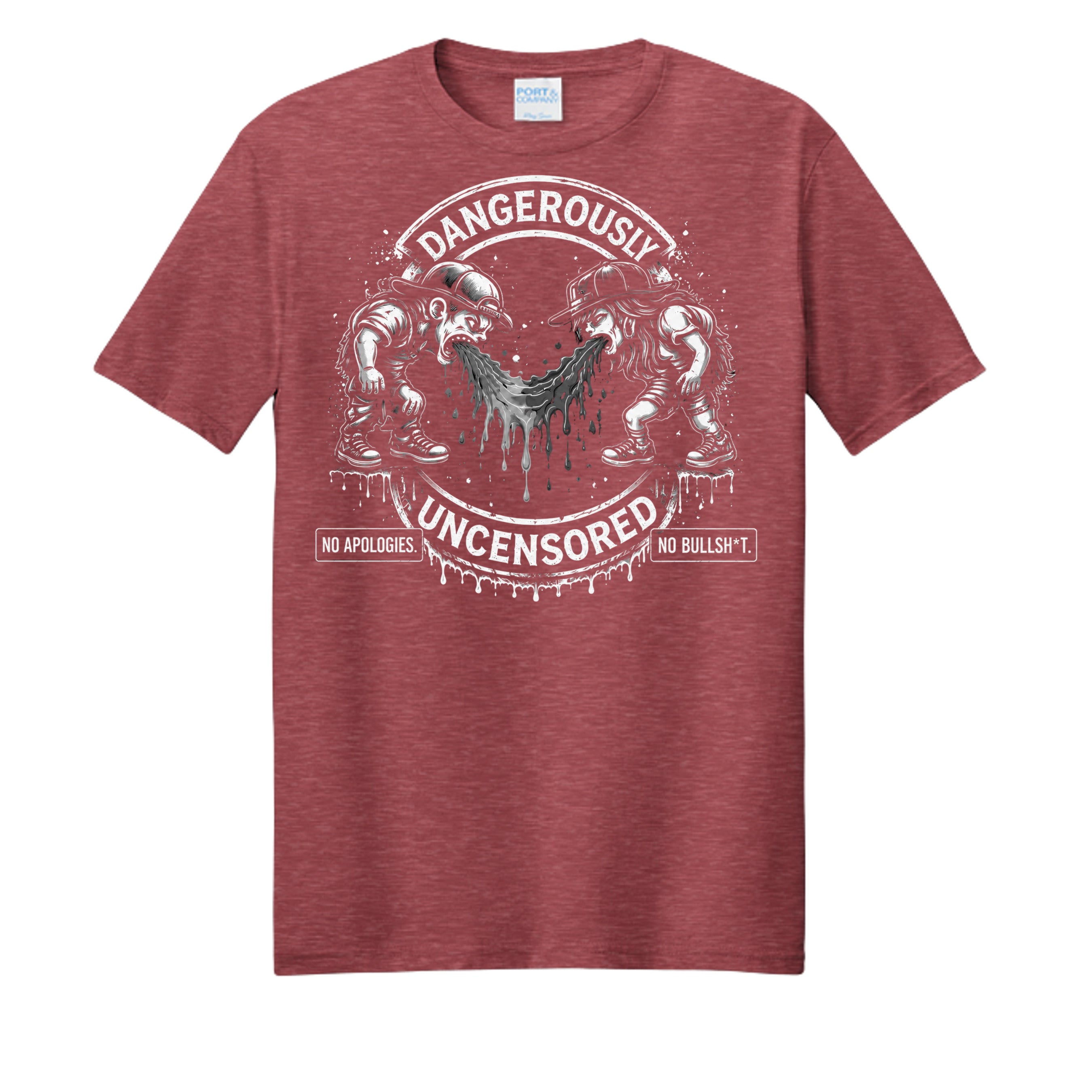 Team Cardinal Heather - PC455 - FRONT