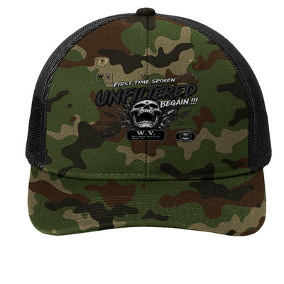 Woodland Camo/ Black - C402 - FRONT