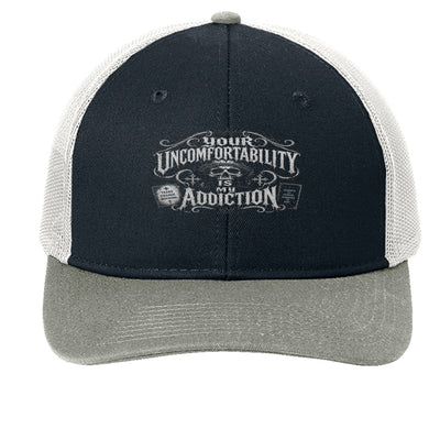 Rich Navy/ Heather Grey/ White - C402 - FRONT