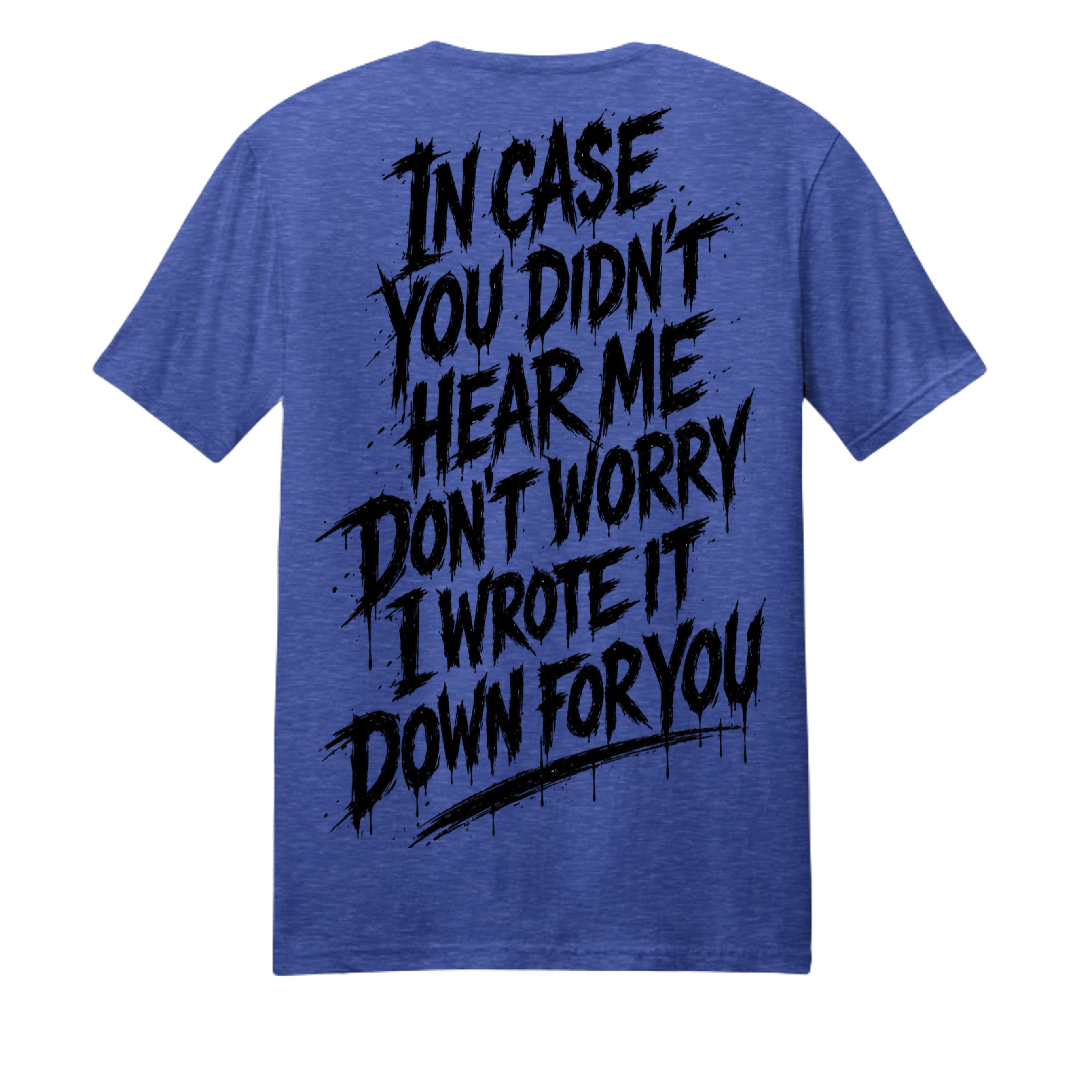 True Royal Heather - PC455 - BACK