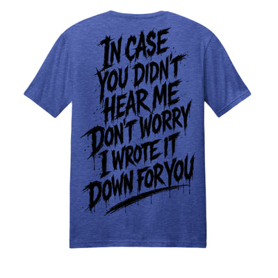 True Royal Heather - PC455 - BACK