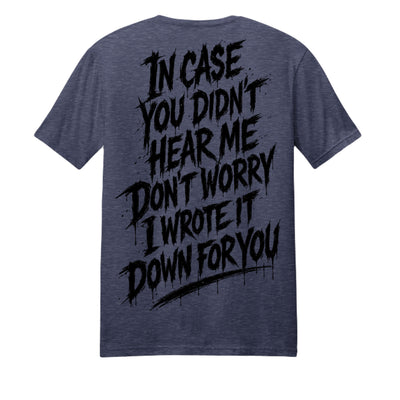 Team Navy Heather - PC455 - BACK