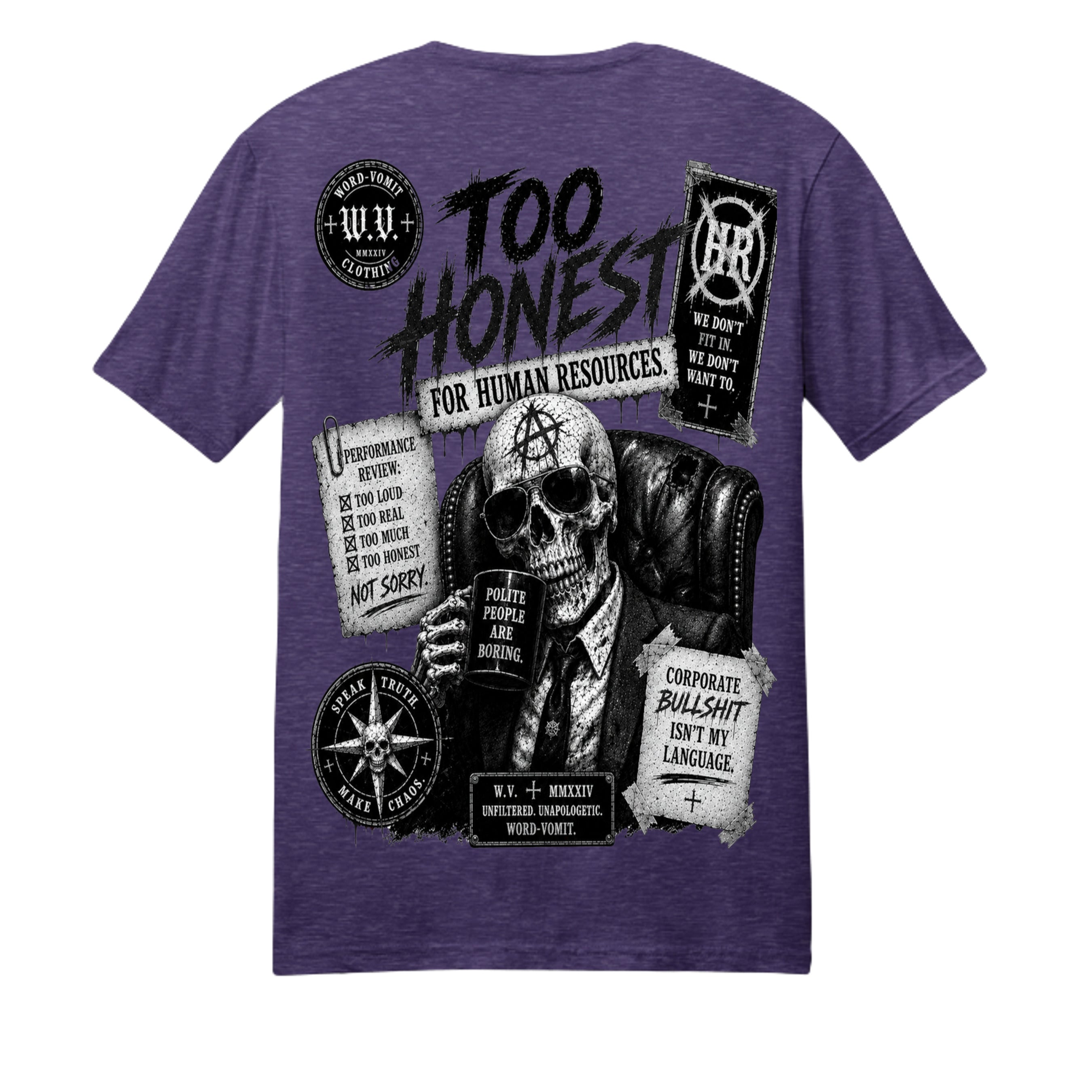 Team Purple He - PC455 - BACK
