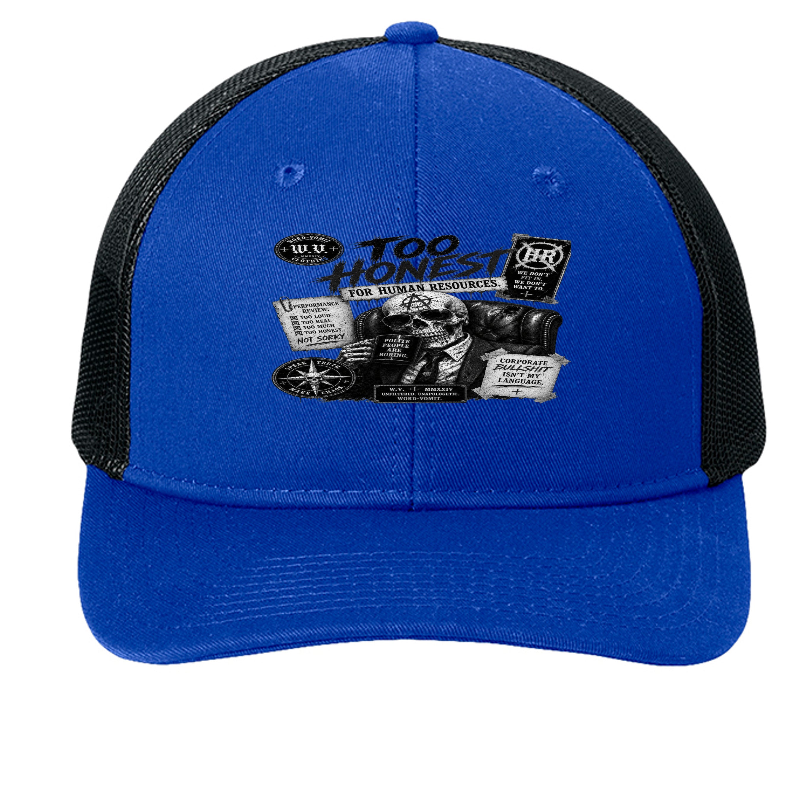 True Royal/ Black - C402 - FRONT