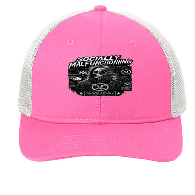 True Pink/ White - C402 - FRONT