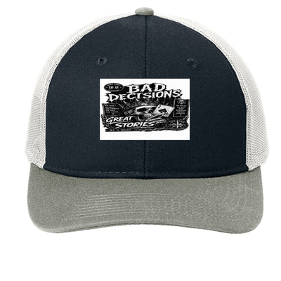 Rich Navy/ Heather Grey/ White - C402 - FRONT